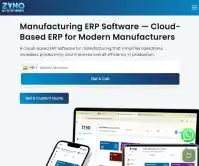 ERP software solution banner for business process automation and management