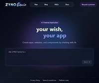 Zyno Genie AI-powered business solution banner