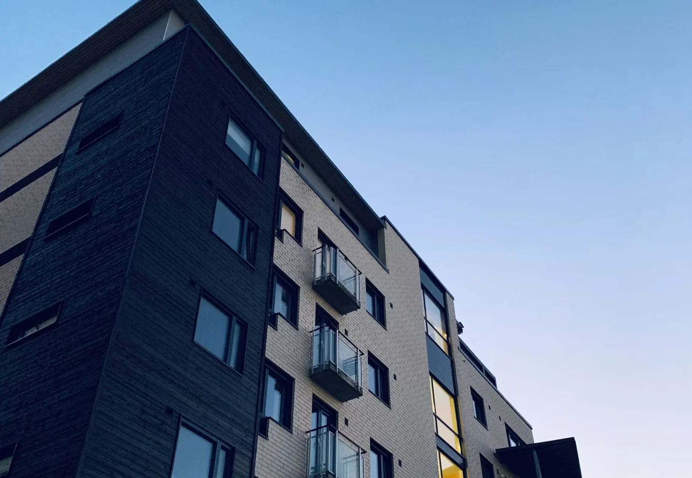 Modern residential towers