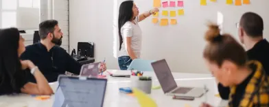 Team collaboration across departments