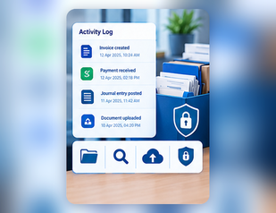 Audit trail and document management