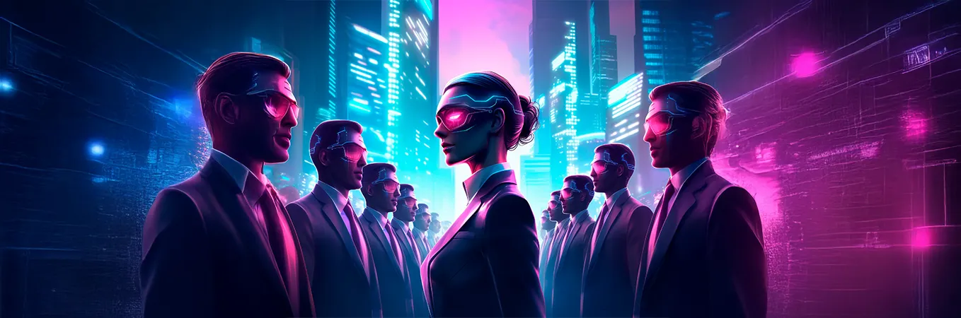 The Future of Business: Autonomous Teams of AI Agents