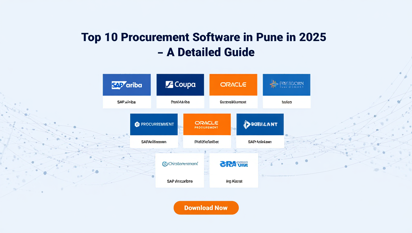 Top 10 Procurement Software in Pune in 2025 - A Detailed Guide