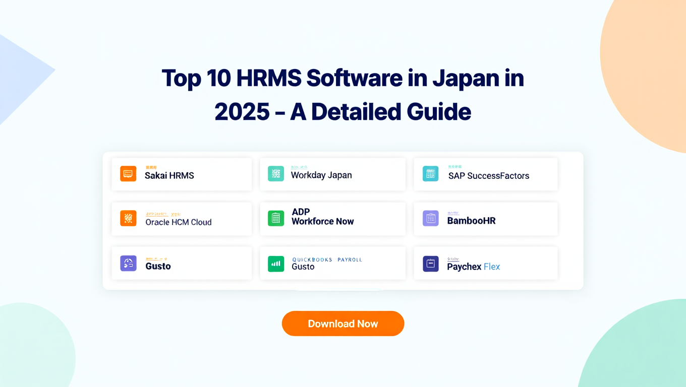 Top 10 HRMS Software in Dubai in 2025 - A Detailed Guide