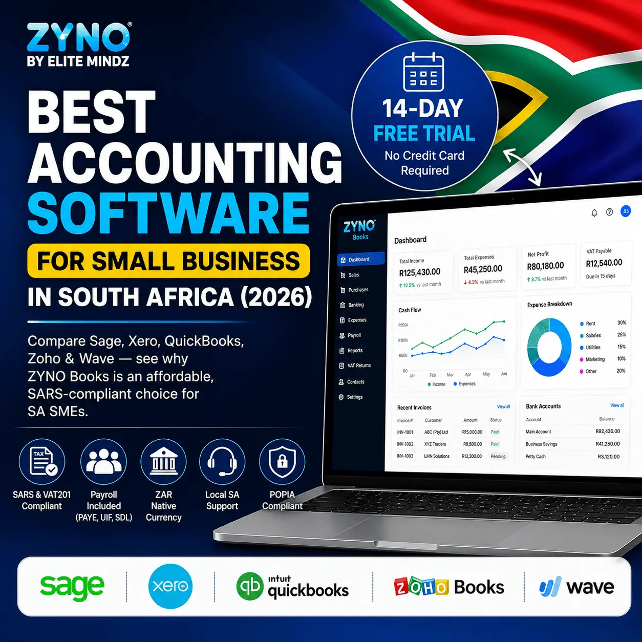 Best Accounting Software for Small Business in South Africa (2026)