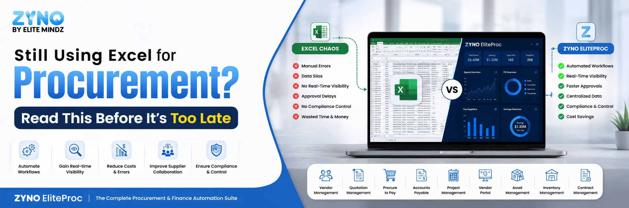 Still Using Excel for Procurement? Read This Before It's Too Late