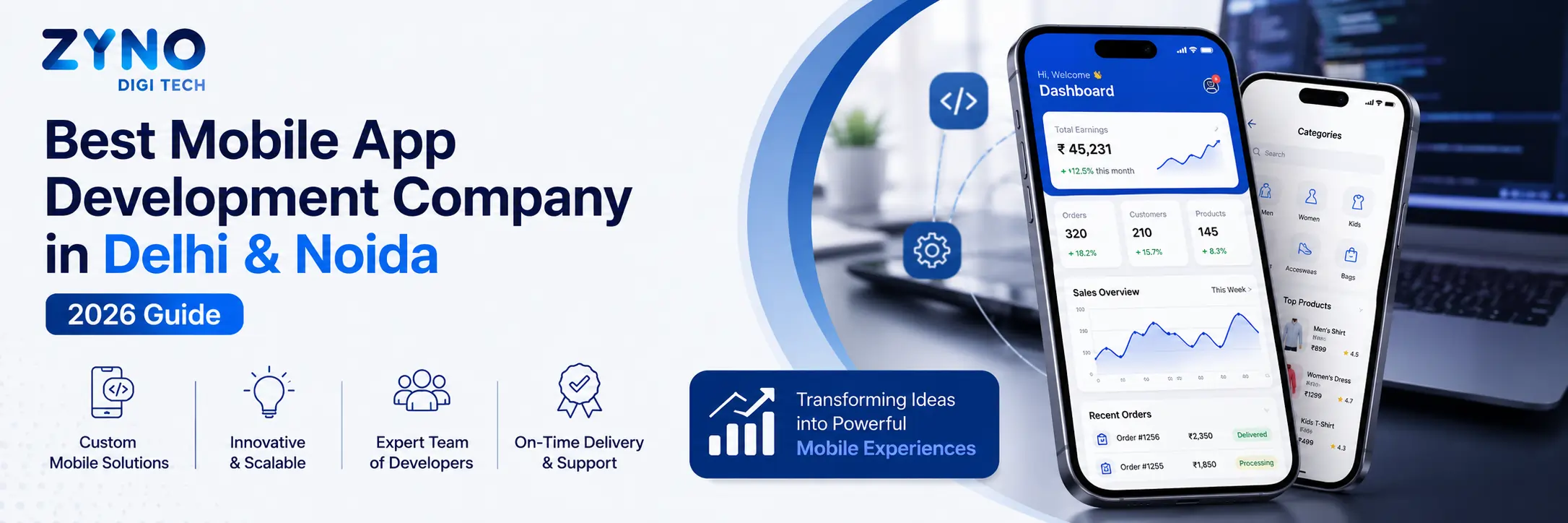 Best Mobile App Development Company in Delhi & Noida