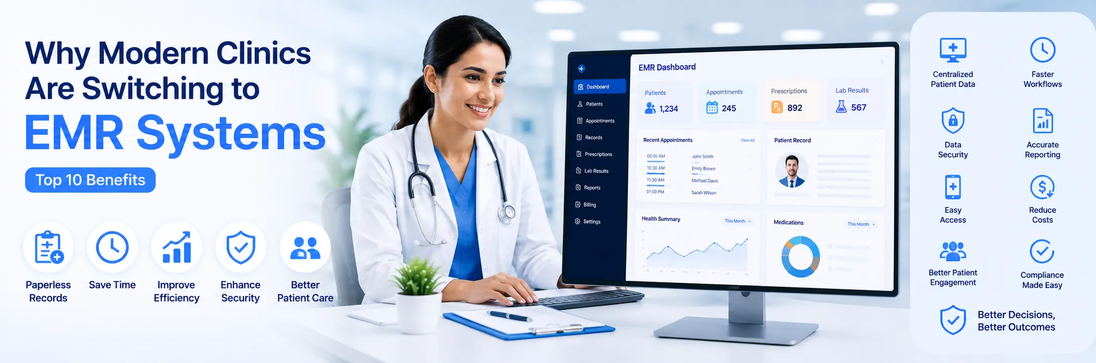 Why Modern Clinics Are Switching to EMR Systems