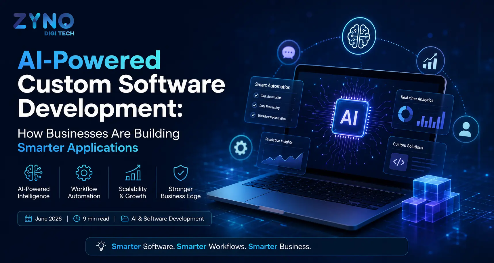 AI-Powered Custom Software Development: How Businesses Are Building Smarter Applications