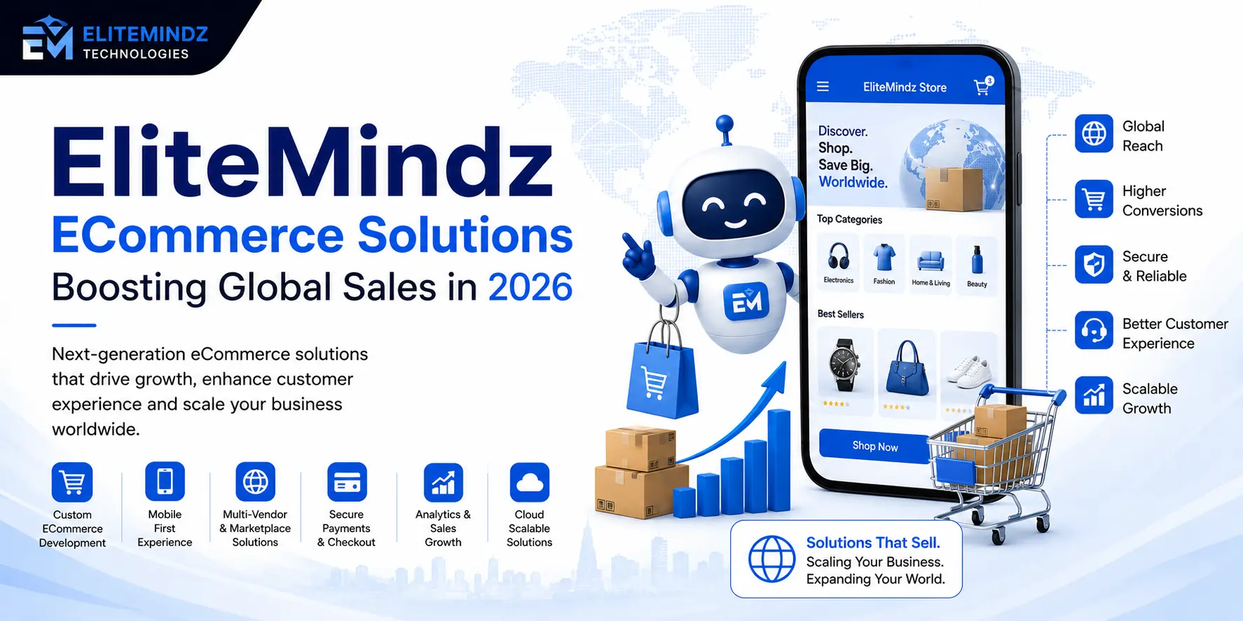 EliteMindz ECommerce Solutions Boosting Global Sales in 2026