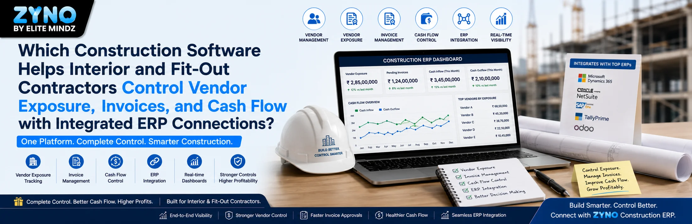 construction software with erp integration