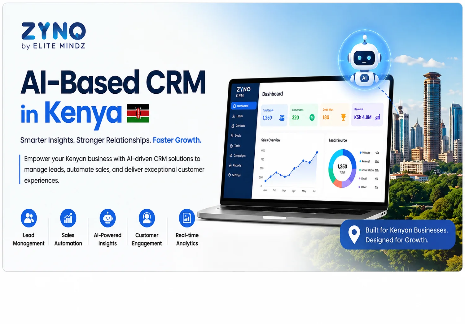 AI-Based CRM in Kenya: Smarter Sales, Better Customer Engagement for All Businesses