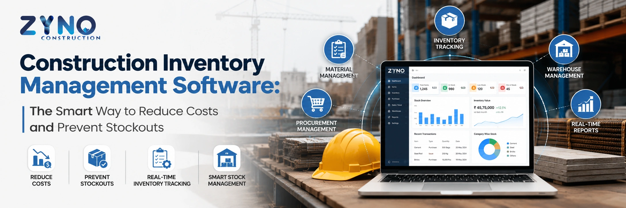 Construction Inventory Management Software