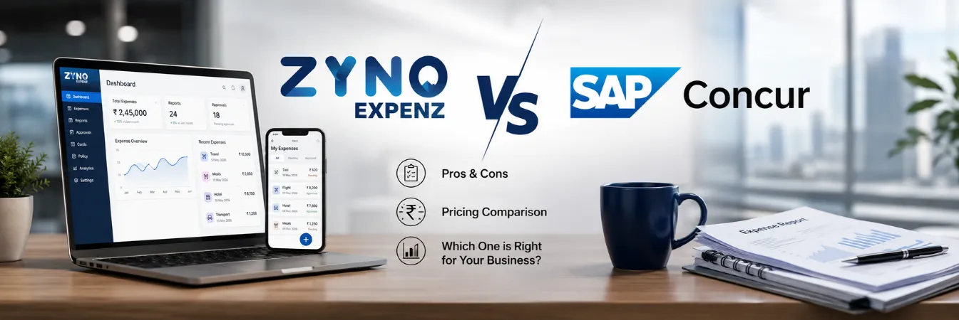 ZYNO Expenz vs SAP Concur: Pros, Cons & Pricing (2026 Comparison)