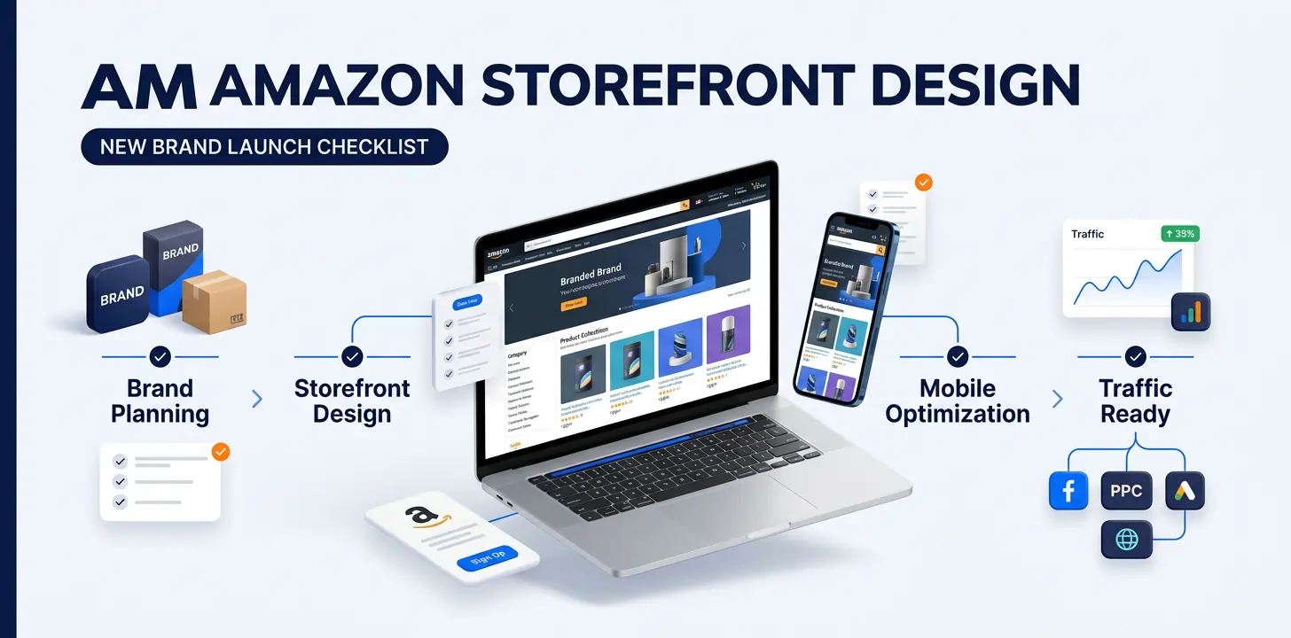 Amazon Storefront Design Checklist for New Brand Launches