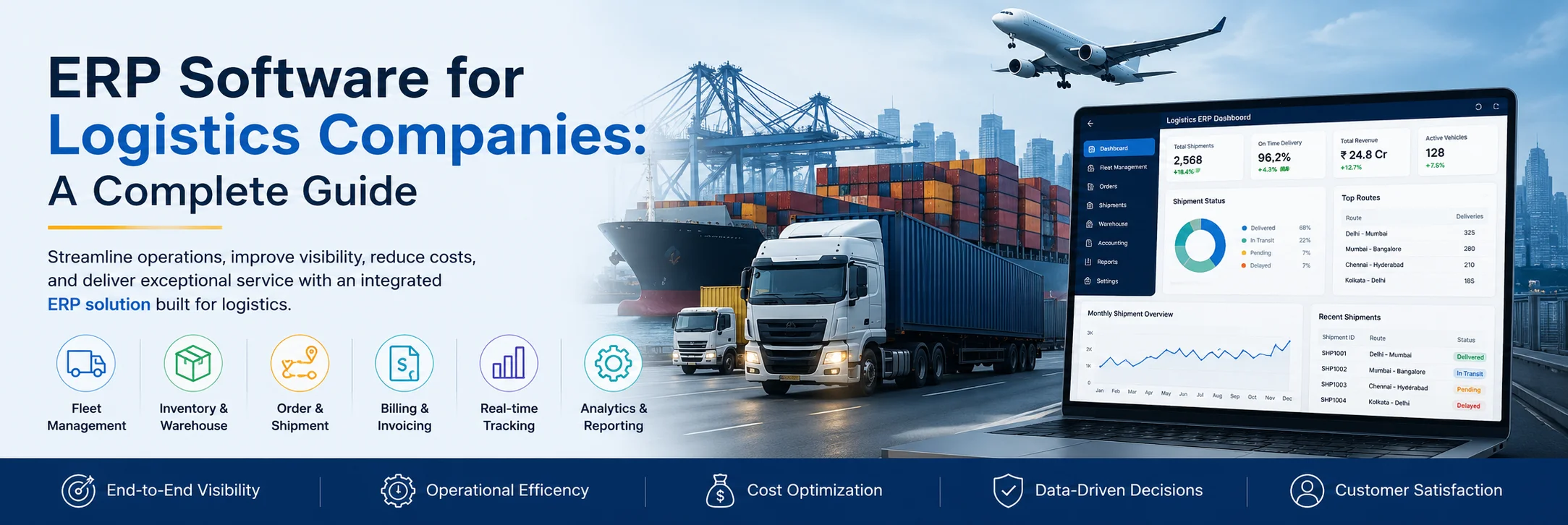 ERP Software for Logistics Companies: A Complete Guide