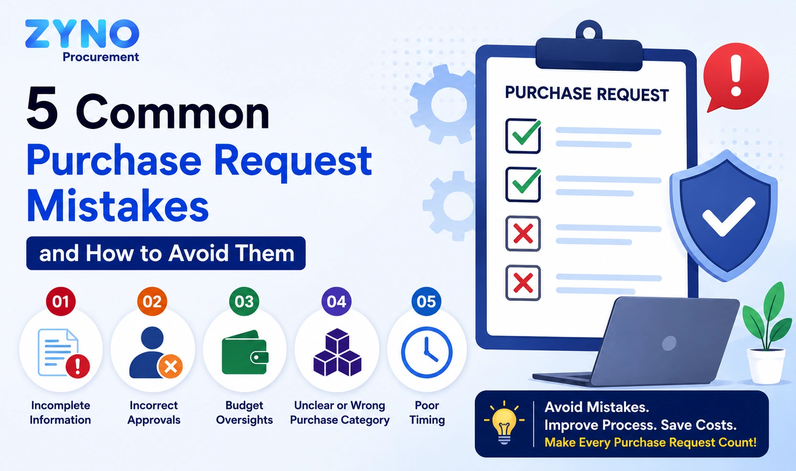 5 Common Purchase Request Mistakes and How to Avoid Them