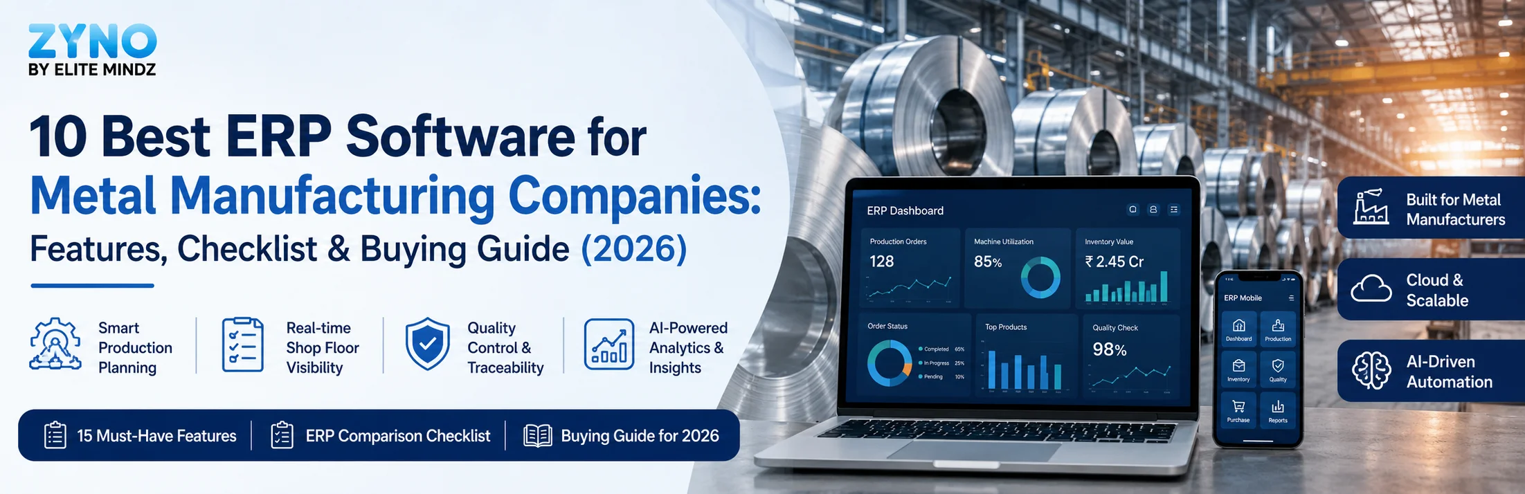 ERP Software for Metal Manufacturing