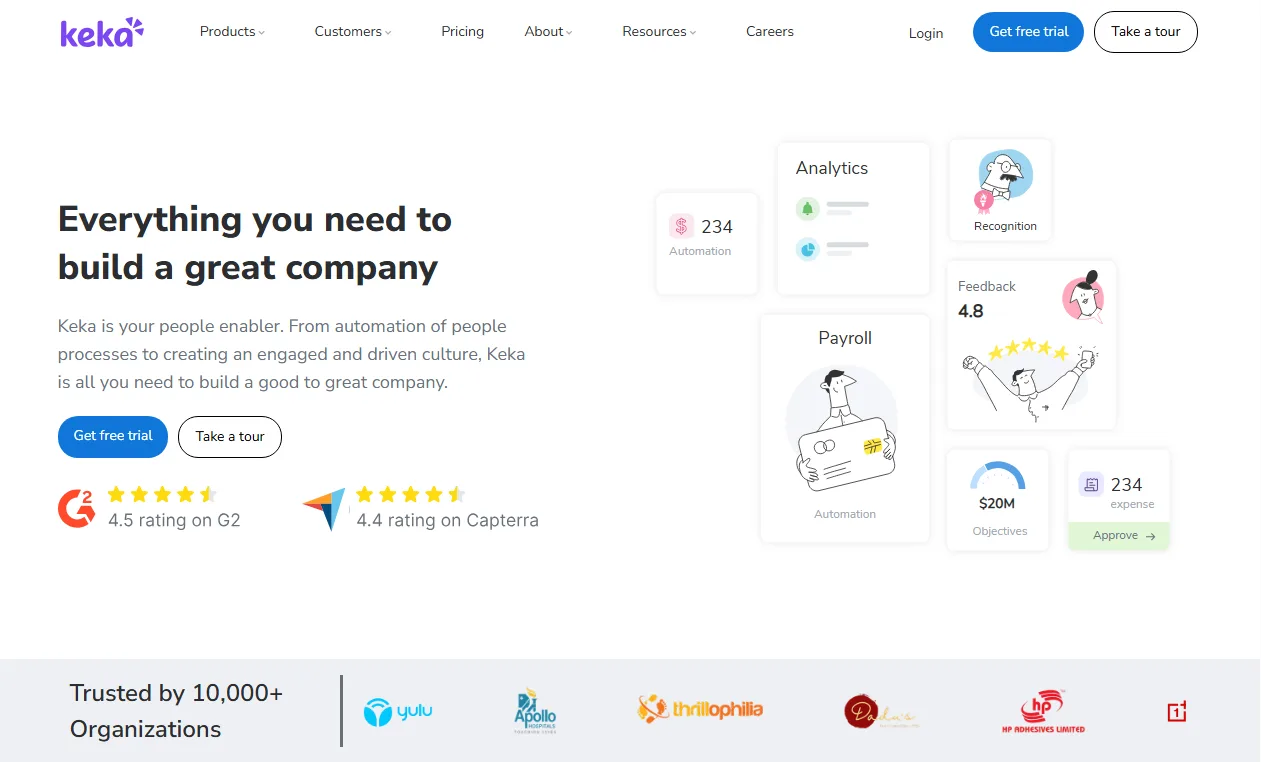 payroll and HR platform in India