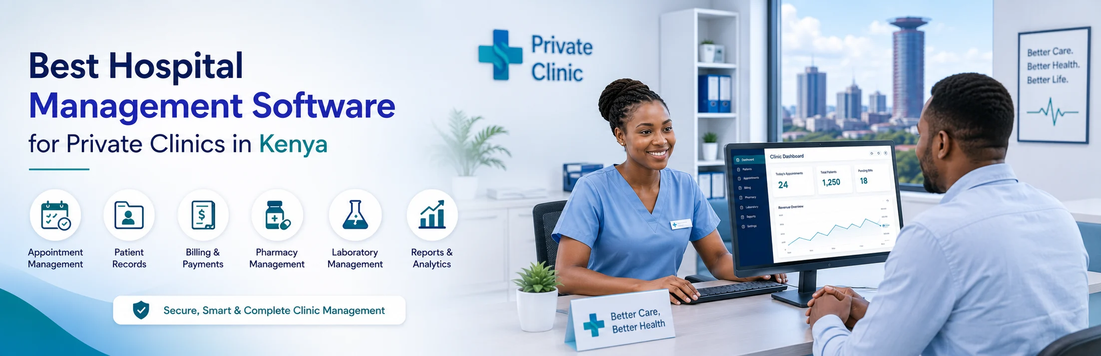 Hospital Management Software for Private Clinics in Kenya