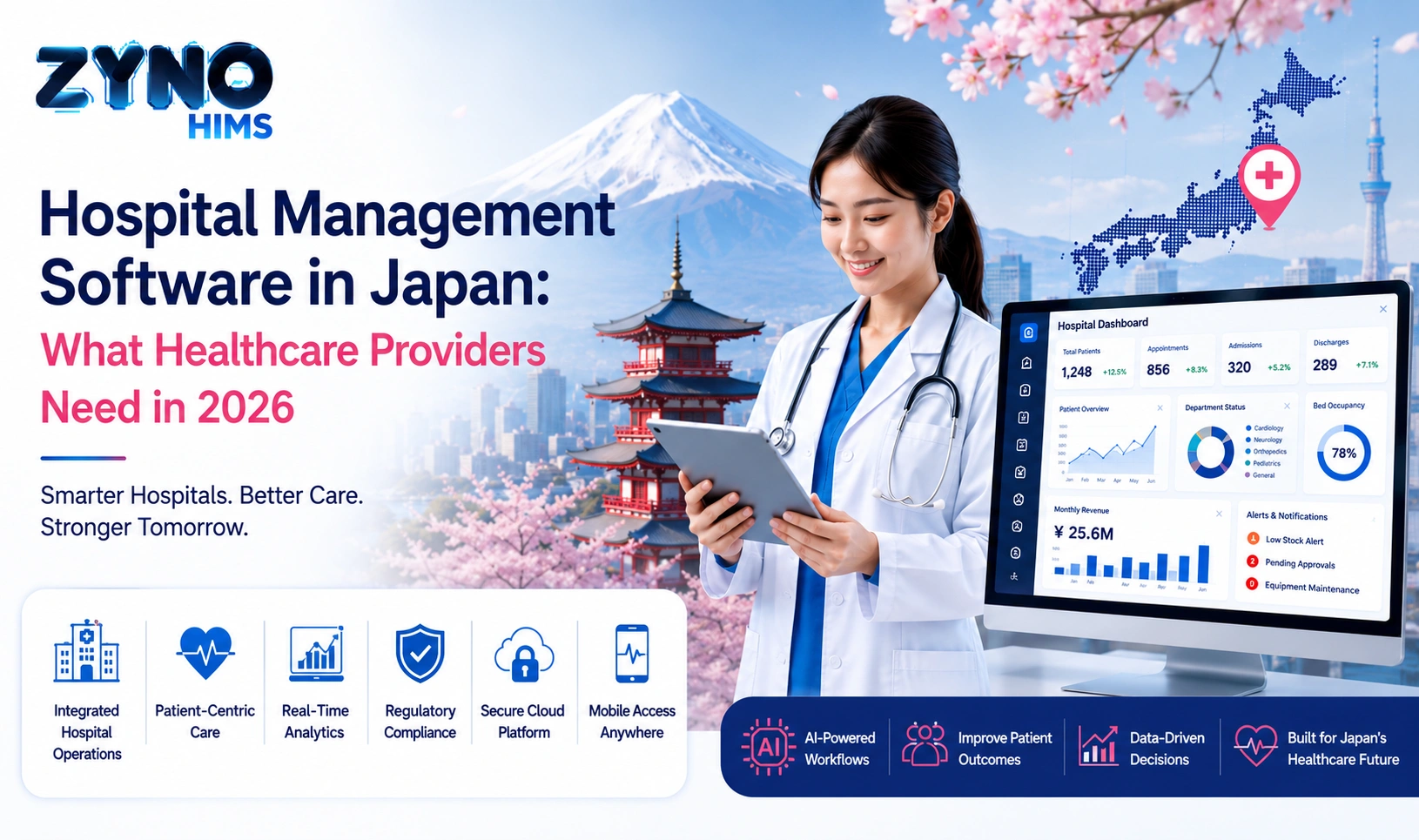 Hospital Management Software in Japan: What Healthcare Providers Need in 2026