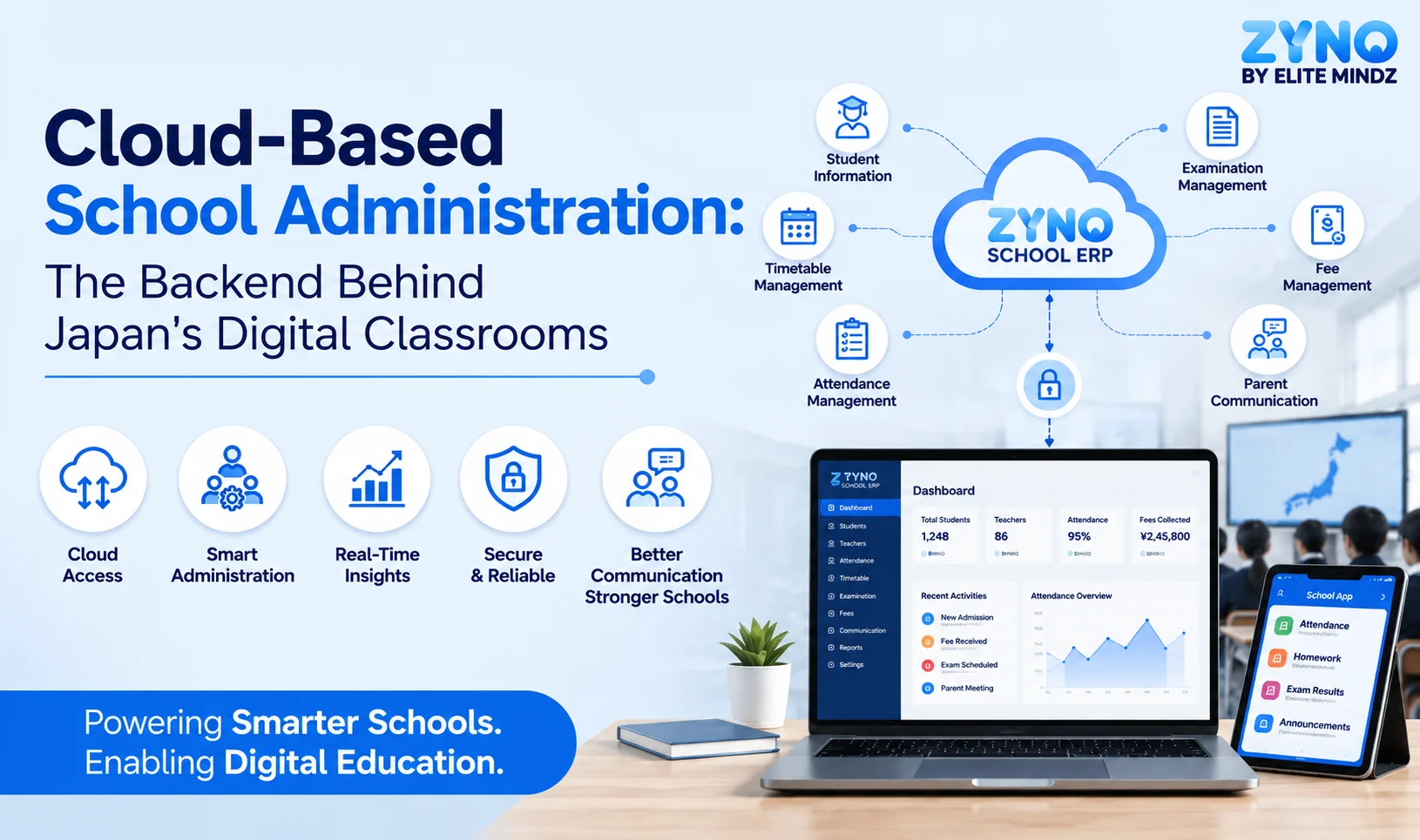 Cloud-Based School Administration: The Backend Behind Japan's Digital Classrooms