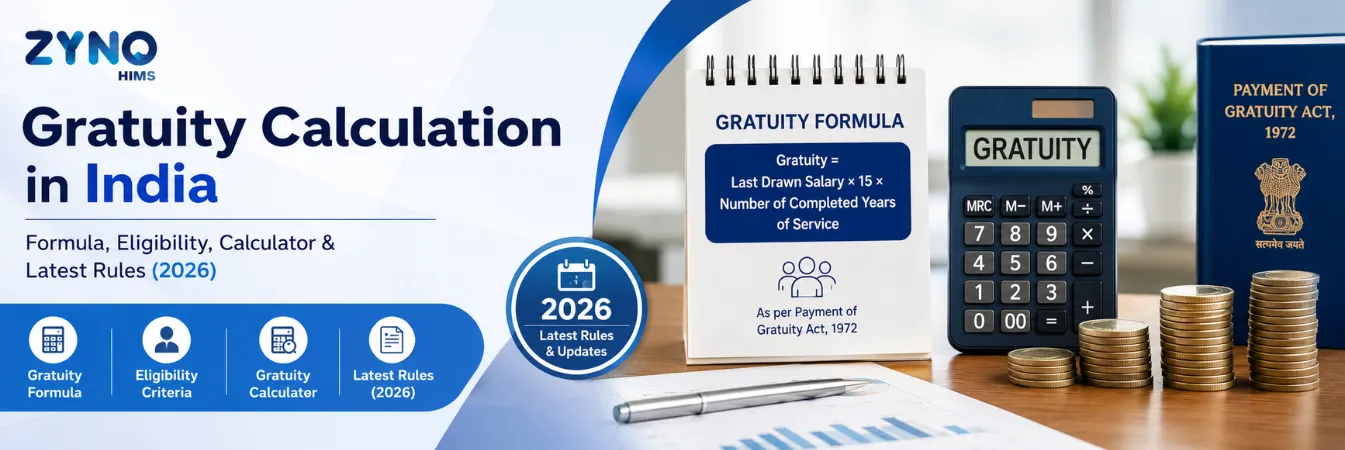 Gratuity Calculation in India: Formula, Eligibility, Calculator & Latest Rules (2026)
