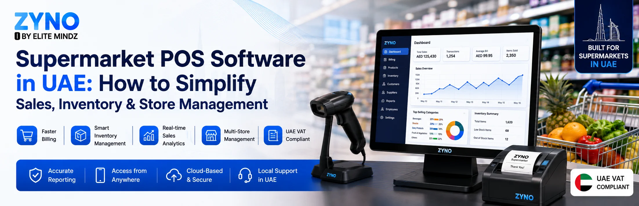 Supermarket POS Software in UAE