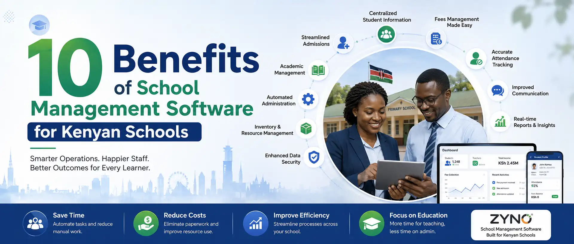 10 Benefits of School Management Software for Kenyan