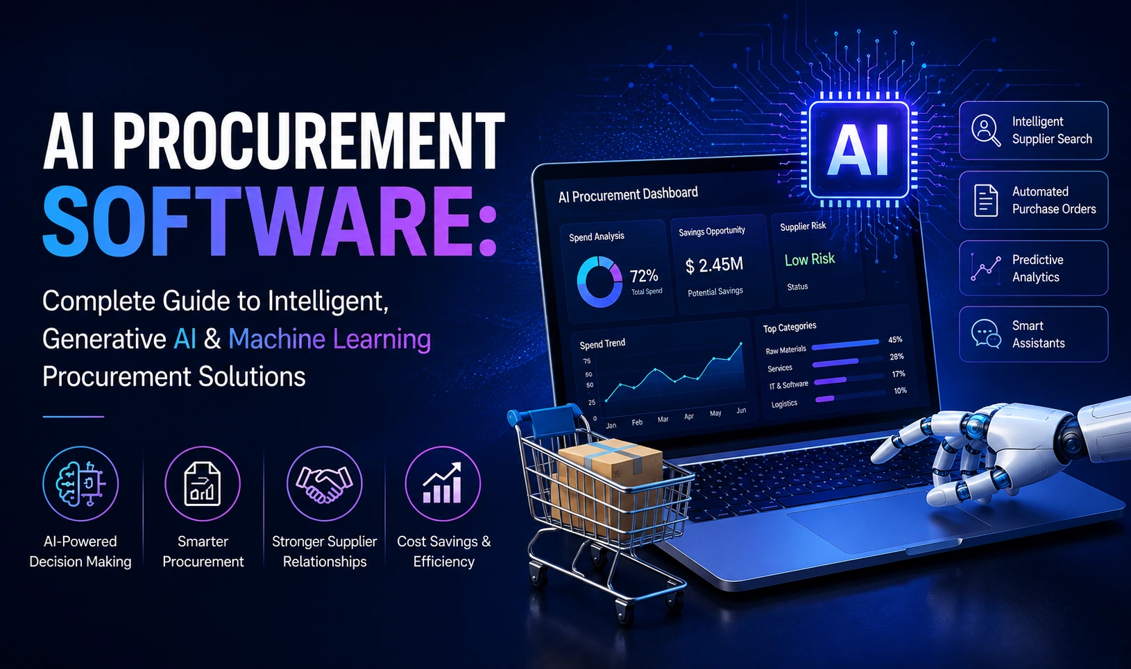 AI Procurement Software: Complete Guide to Intelligent, Generative AI & Machine Learning Procurement Solutions