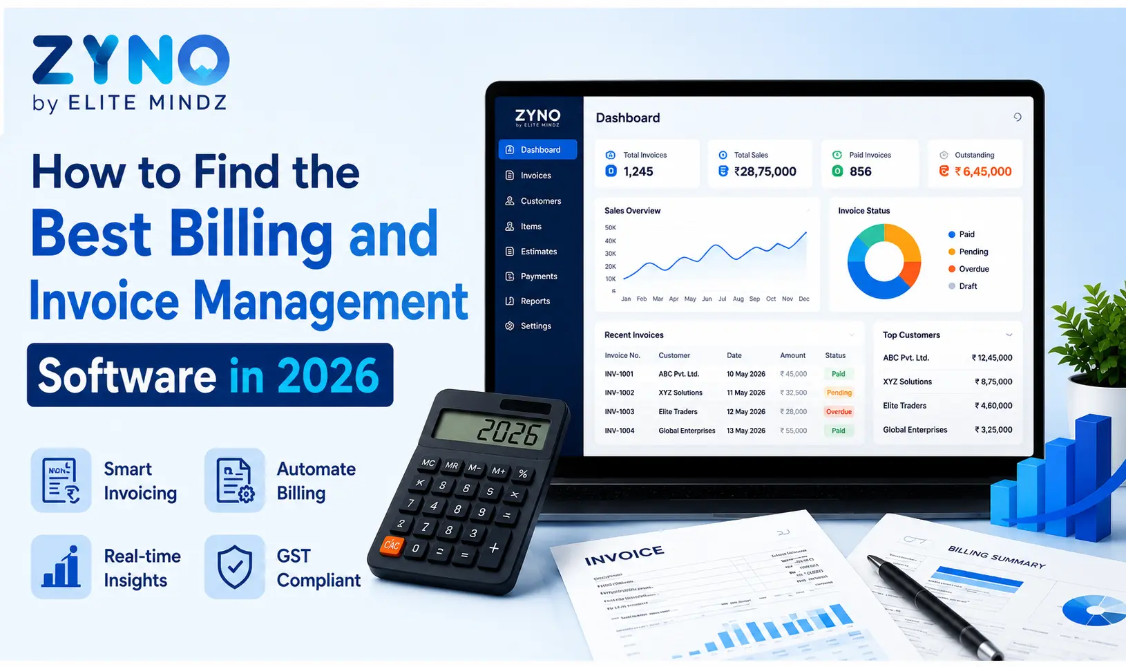 How to Find the Best Billing and Invoice Management Software in 2026