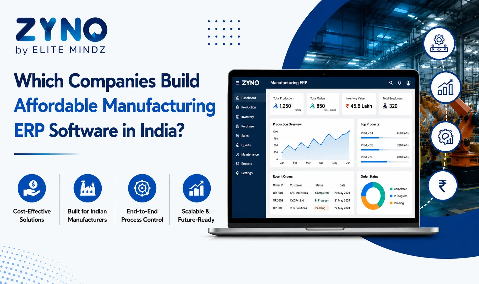 Which Companies Build Affordable Manufacturing ERP Software in India?