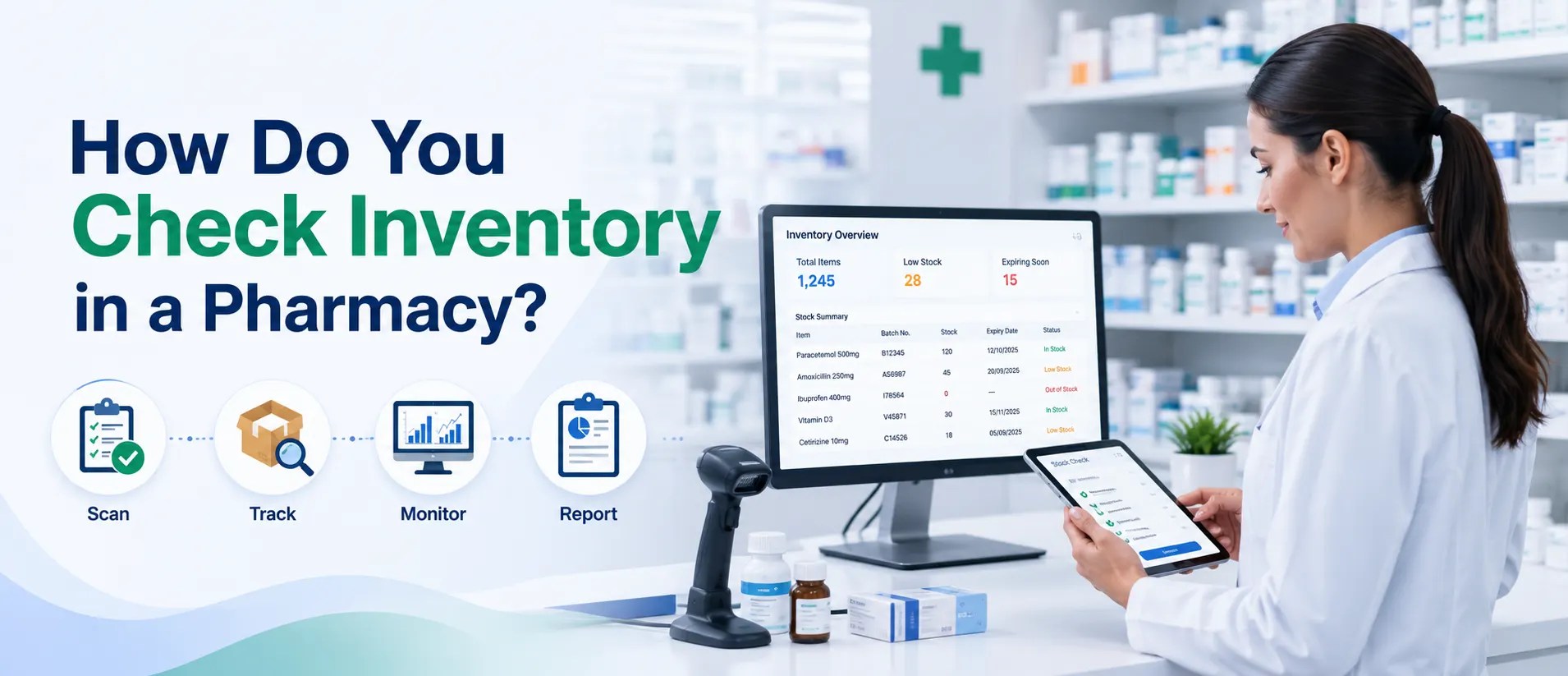 How Do You Check Inventory in a Pharmacy?