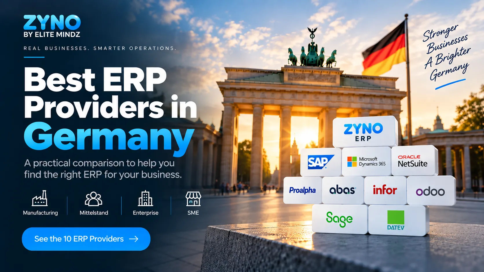 Best ERP Providers in Germany: 10 ERP Software Options Compared