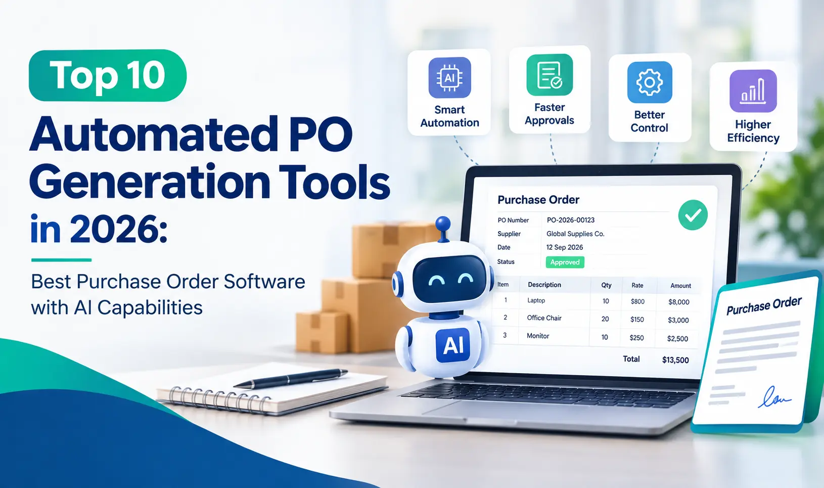 Top 10 Automated PO Generation Tools in 2026: Best Purchase Order Software with AI Capabilities