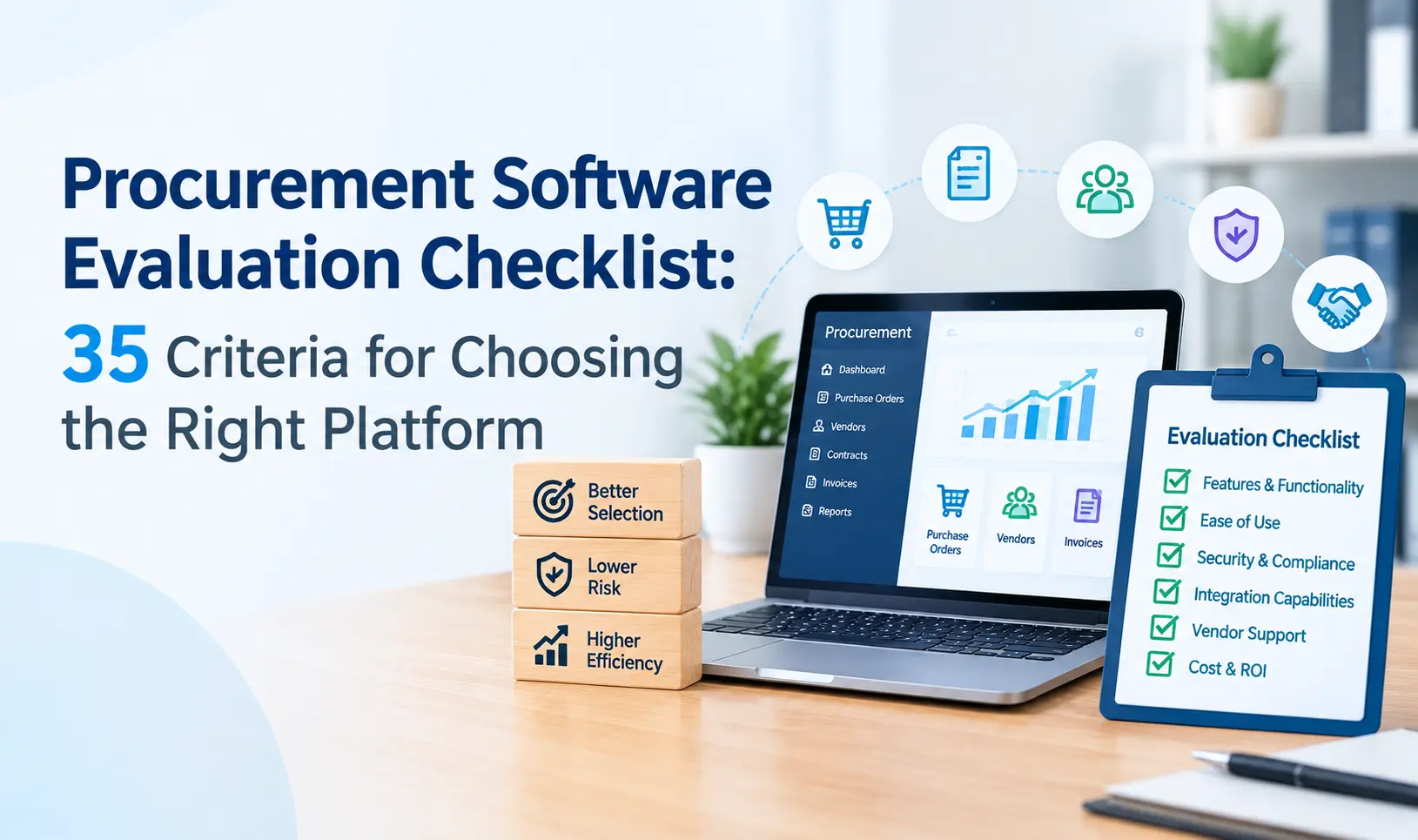 Procurement Software Evaluation Checklist: 35 Criteria for Choosing the Right Platform