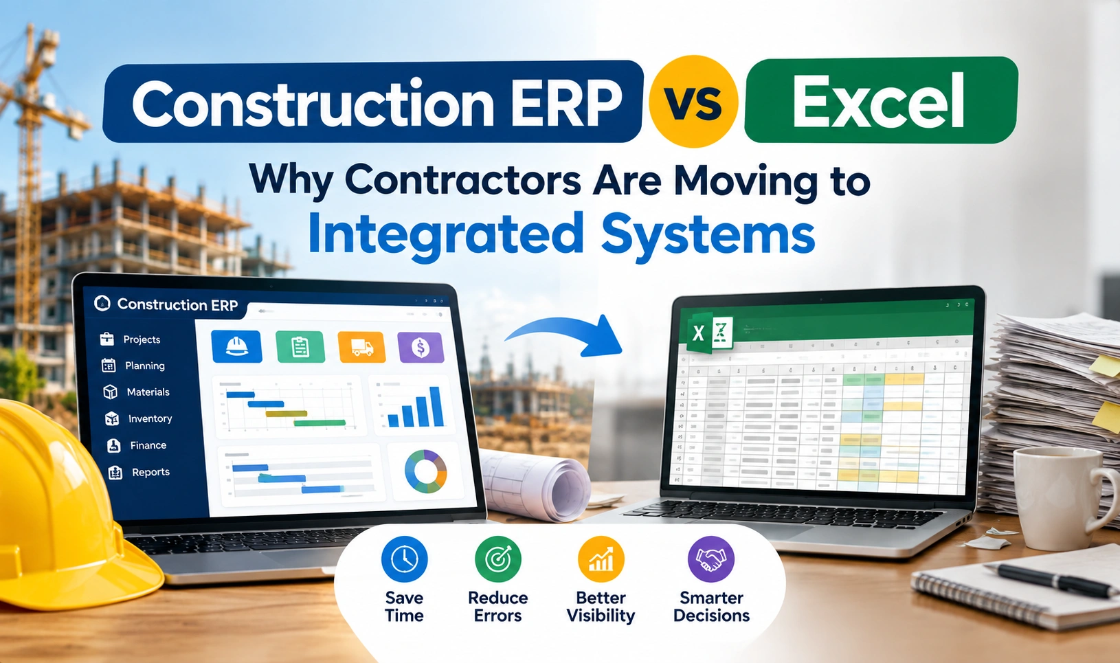Construction ERP vs Excel: Why Contractors Are Moving to Integrated Systems