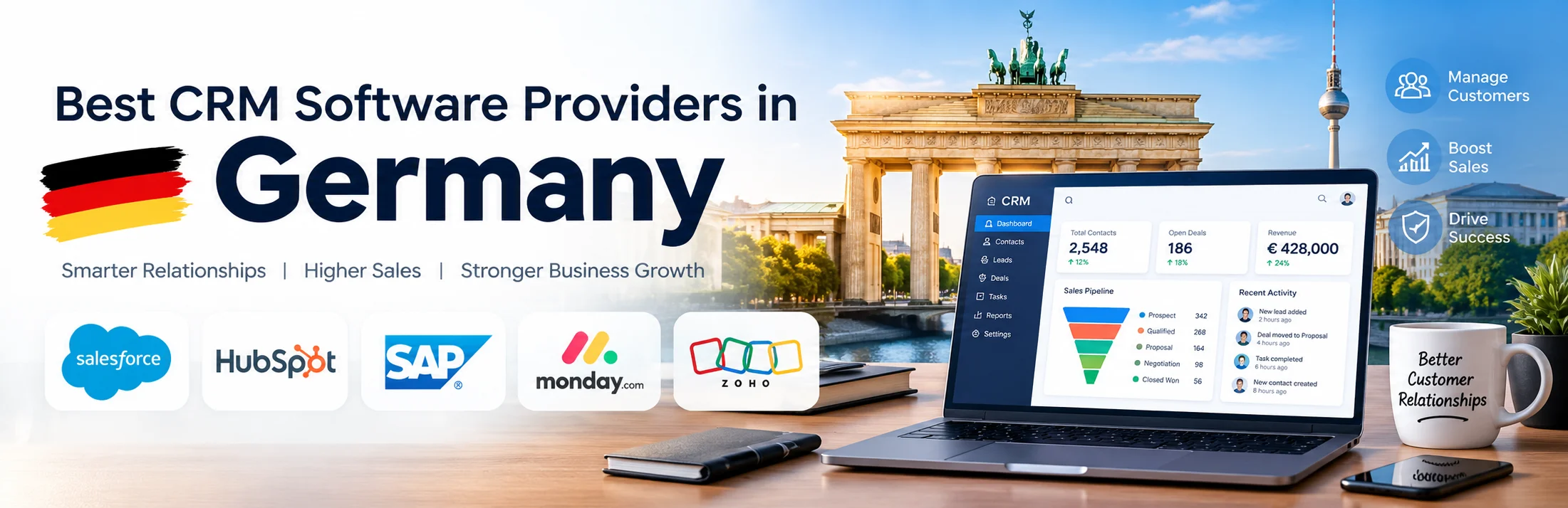 Best CRM Software Providers in Germany (2026 Update)