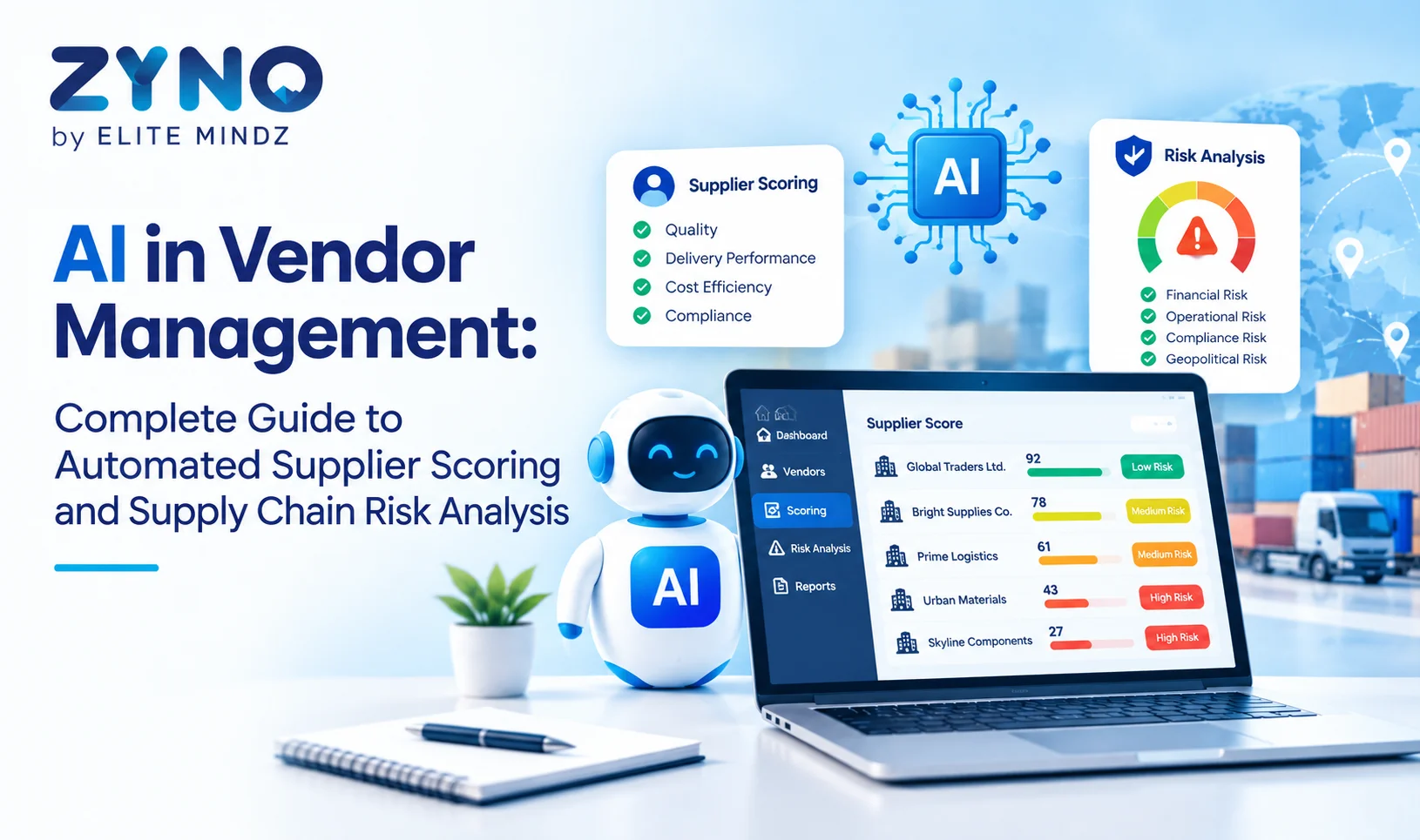 AI in Vendor Management: Complete Guide to Automated Supplier Scoring and Supply Chain Risk Analysis