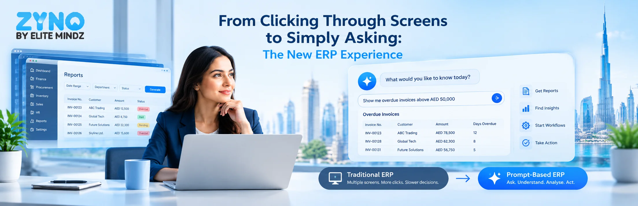 From Clicking Through Screens to Simply Asking: The New ERP Experience