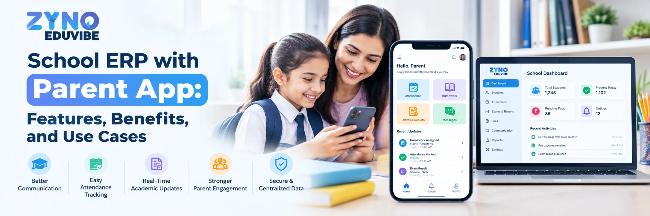 School ERP with Parent App: Features, Benefits, and Use Cases
