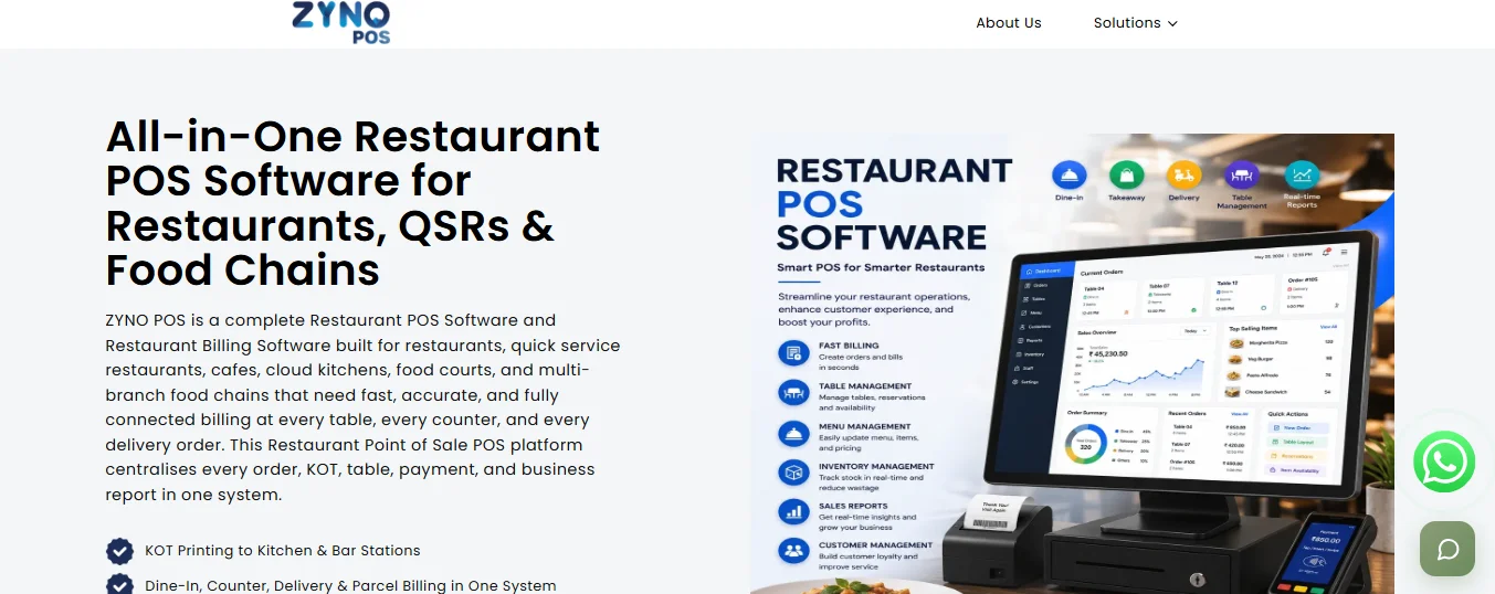 Top 10 Restaurant Billing Software in India