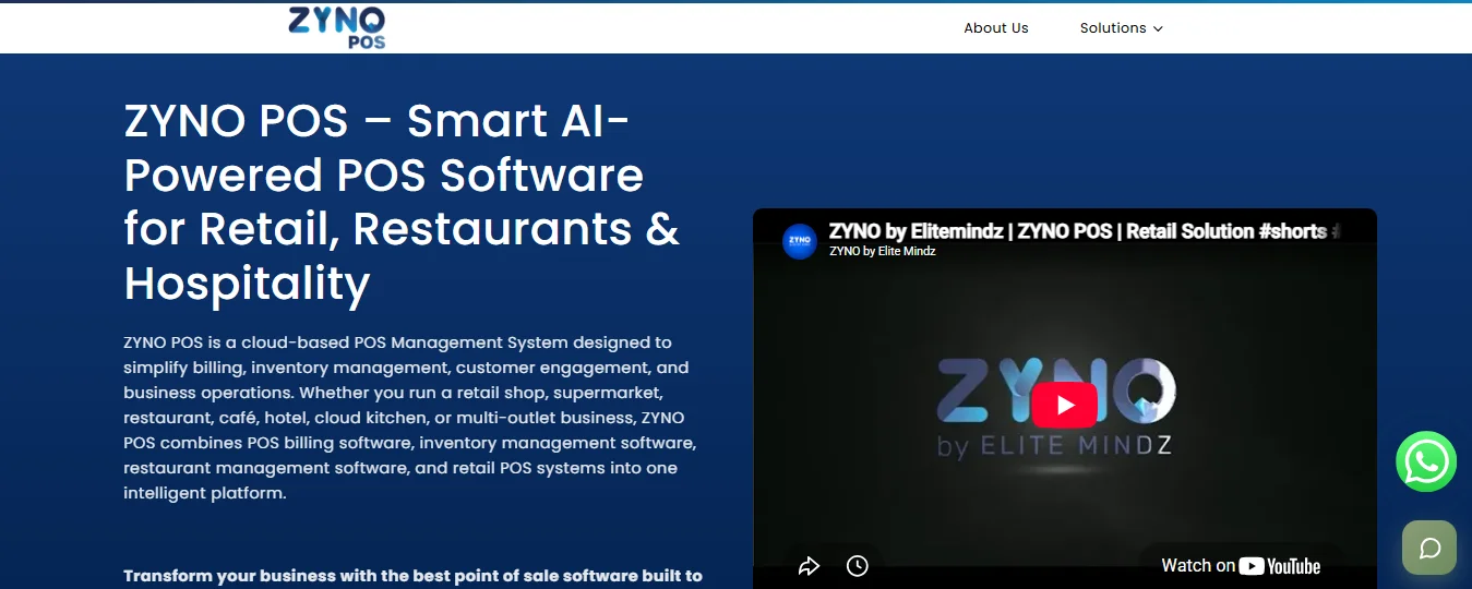 POS Software for Retail Shops in India