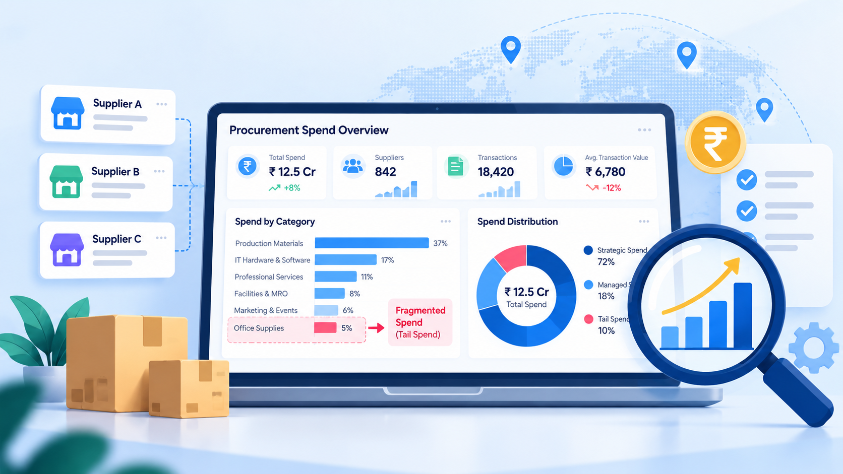 Tail Spend Analysis: How to Identify, Measure and Optimize Fragmented Spend