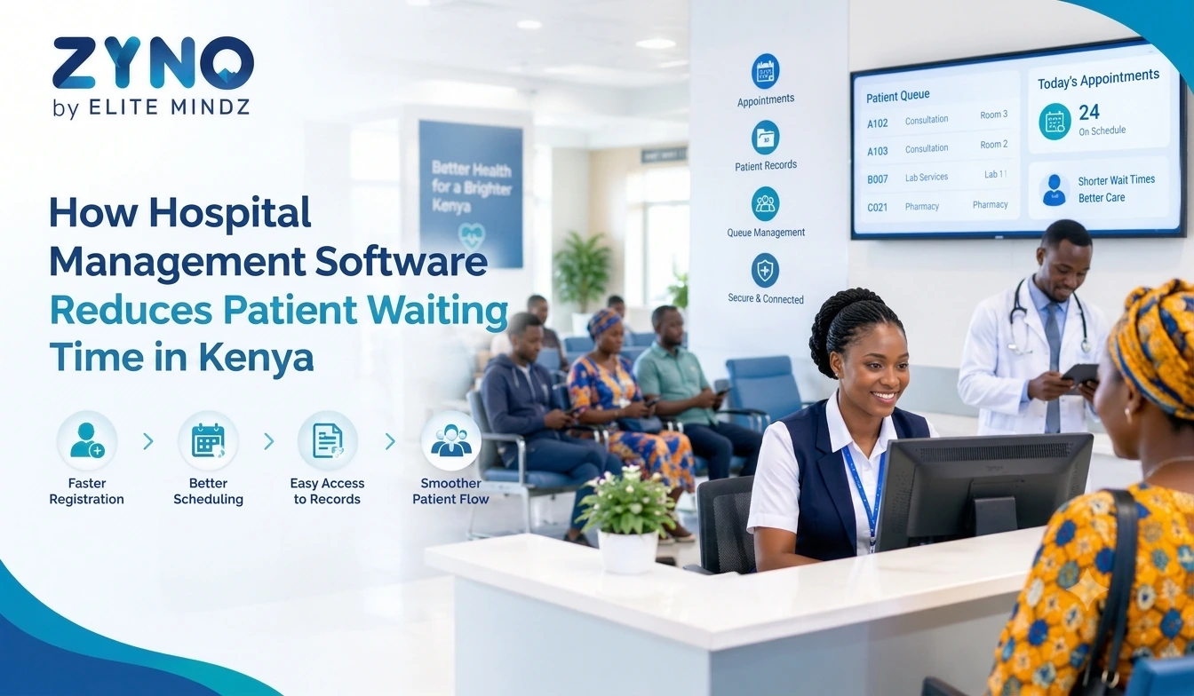 How Hospital Management Software Reduces Patient Waiting Time in Kenya