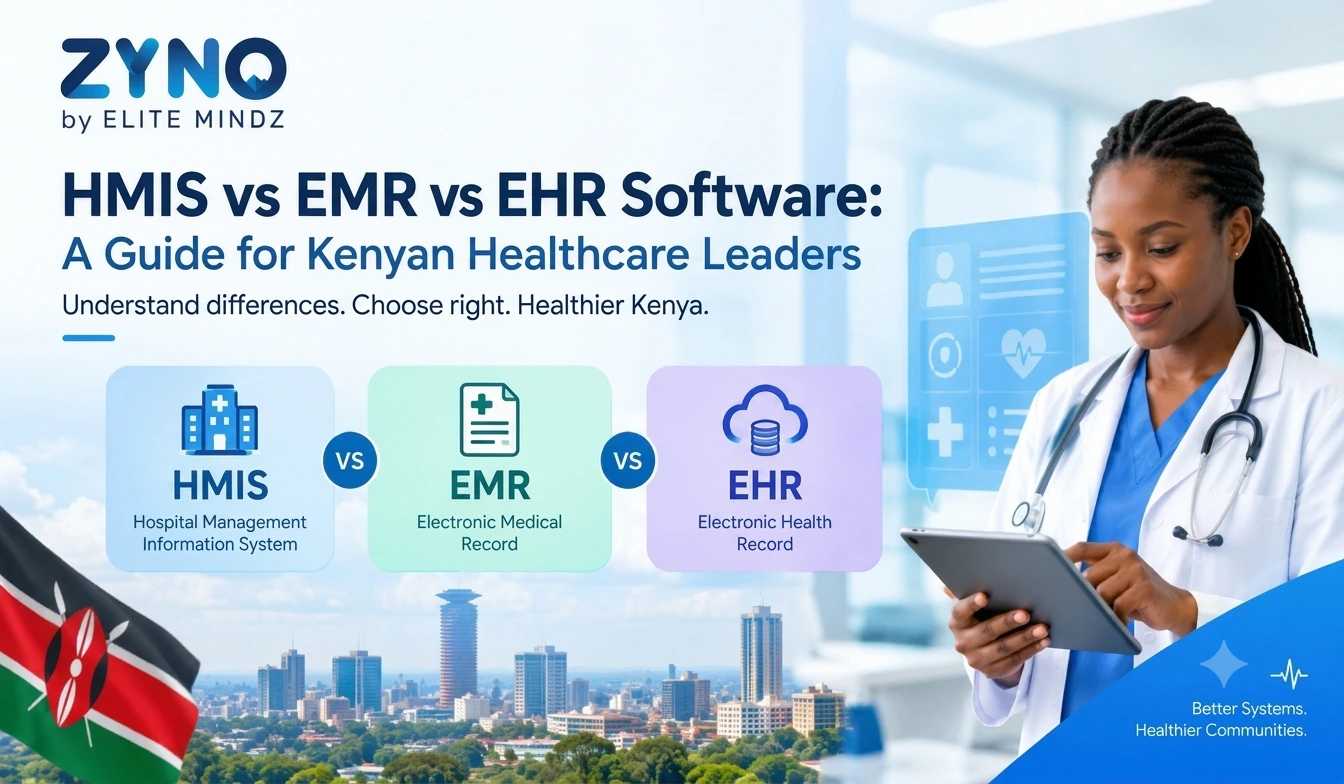 HMIS vs EMR vs EHR Software: A Guide for Kenyan Healthcare Leaders