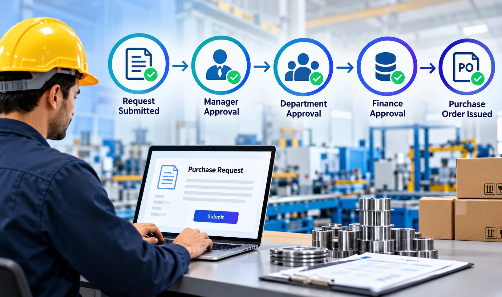 How to Build a Purchase Approval Workflow for Manufacturing Companies