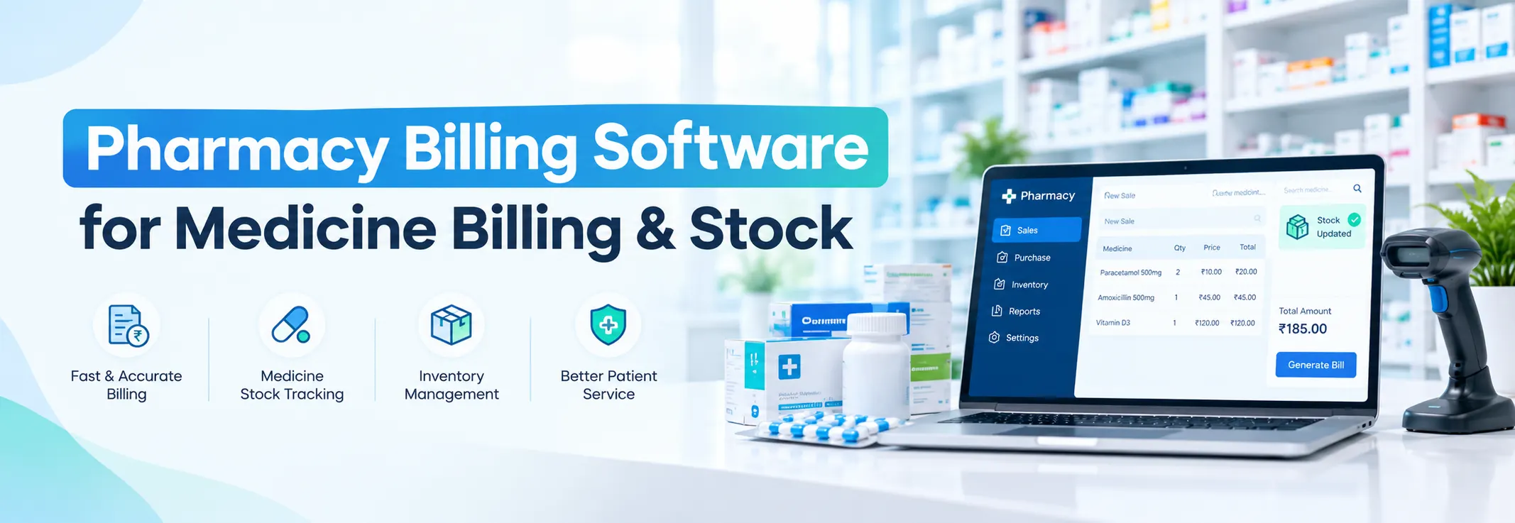 10 Best Pharmacy Billing Software for Medicine Billing & Stock