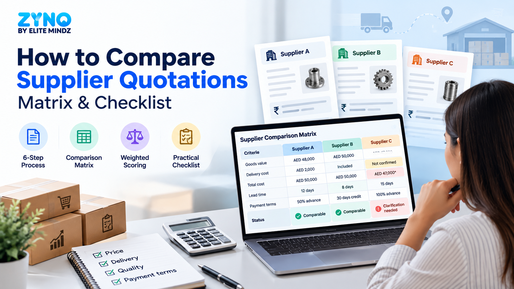 How to Compare Supplier Quotations and Choose the Right Supplier