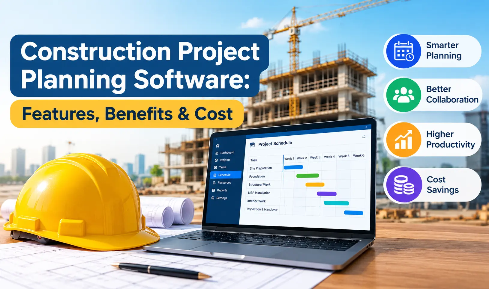 Construction Project Planning Software: Features, Benefits & Cost